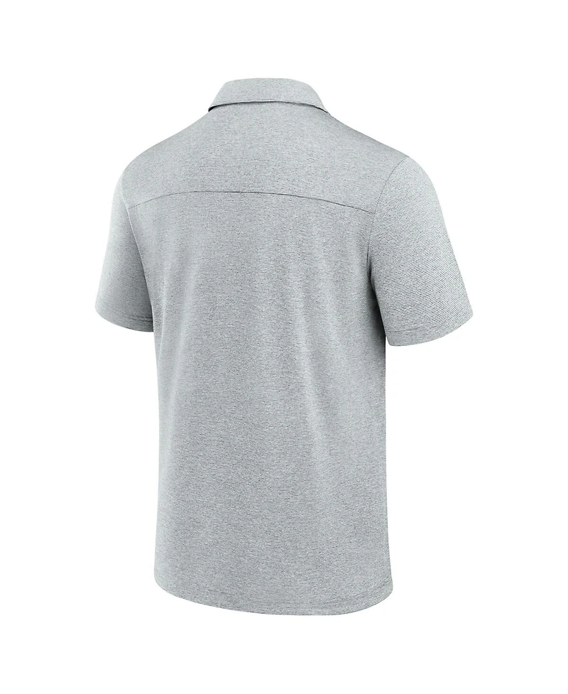 Fanatics Men's Gray Arkansas Razorbacks Performance Polo Shirt