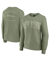 Fanatics Women's Green New York Jets Elements Pullover Sweatshirt
