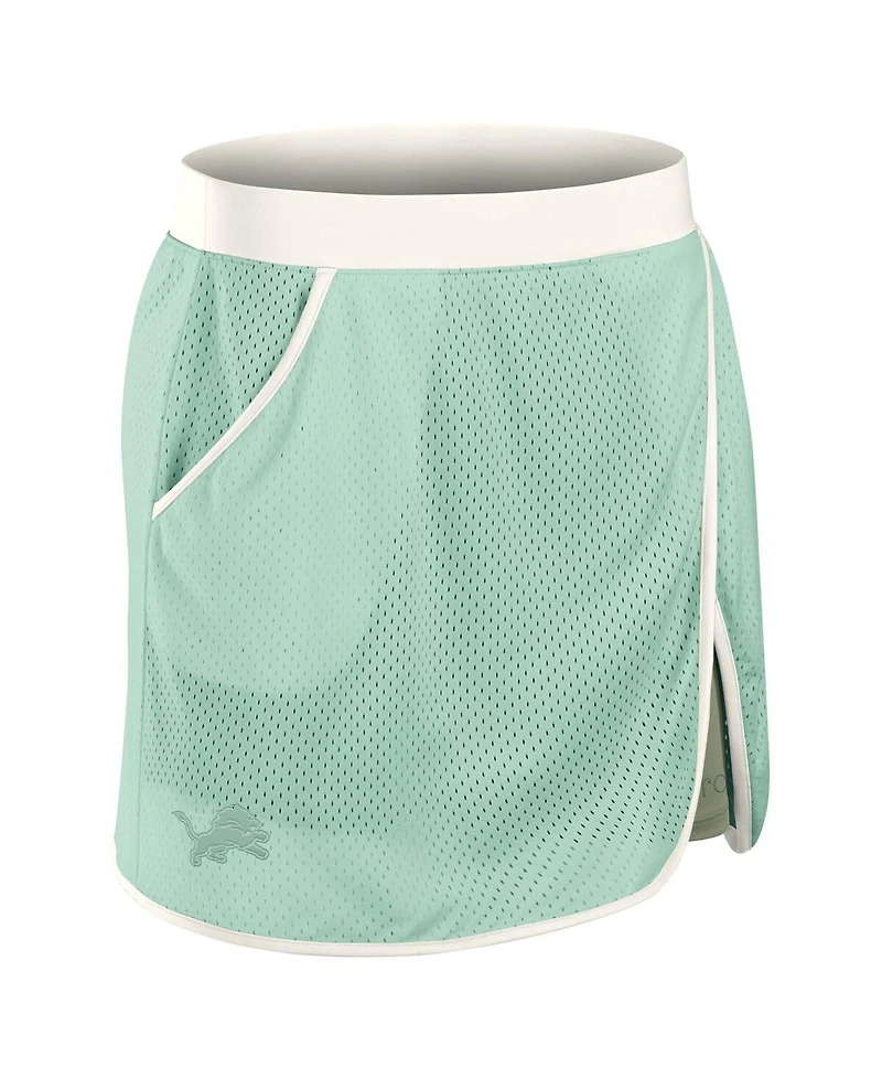 Fanatics Women's Mint Detroit Lions Studio Wellness Skort