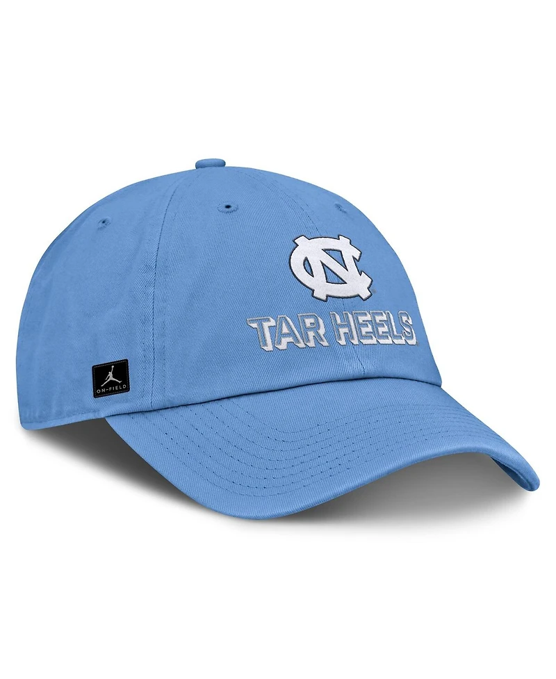 Jordan Men's Carolina Blue North Carolina Tar Heels 2025 On-Field Club Adjustable Hat