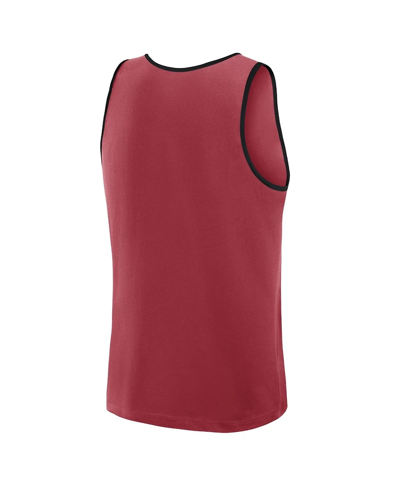 Logo Athletic Men's Cardinal Arizona Cardinals Unmatched Success Tank Top