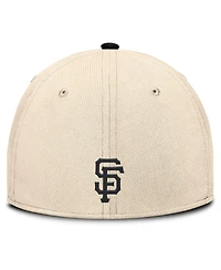 Nike Men's Natural/Black San Francisco Giants Statement Rise Performance Flex Hat
