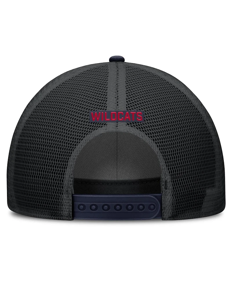 Nike Men's Navy Arizona Wildcats Rise Primetime Trucker Adjustable Hat