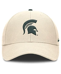 Nike Men's Natural Michigan State Spartans Rise Primetime Performance Trucker Adjustable Hat