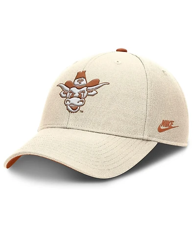 Nike Men's Natural Texas Longhorns Rise Legacy Adjustable Hat