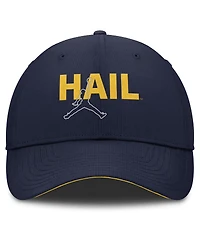 Jordan Men's Navy Michigan Wolverines Club Prep Performance Adjustable Hat