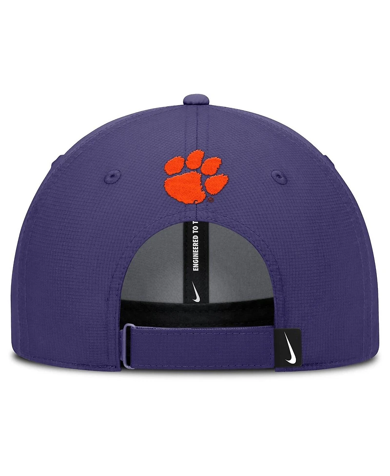 Nike Men's Purple Clemson Tigers Club Prep Performance Adjustable Hat