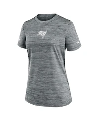Nike Women's Gray Tampa Bay Buccaneers Sideline Velocity Performance T-Shirt