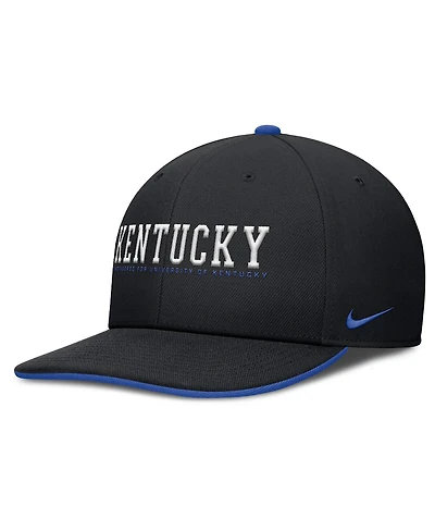 Nike Men's Black Kentucky Wildcats 2025 On-Field Pro Performance Adjustable Hat