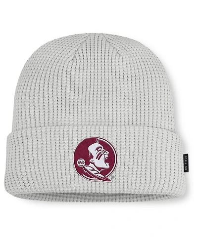 Nike Men Gray Florida State Seminoles 2025 On-Field Utility Cuffed Knit Hat