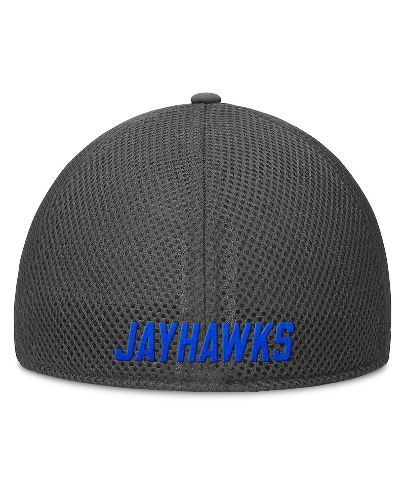 Fanatics Men's Gray Kansas Jayhawks Clincher Flex Hat