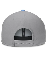 Fanatics Men's Gray North Carolina Tar Heels Duo Snapback Hat