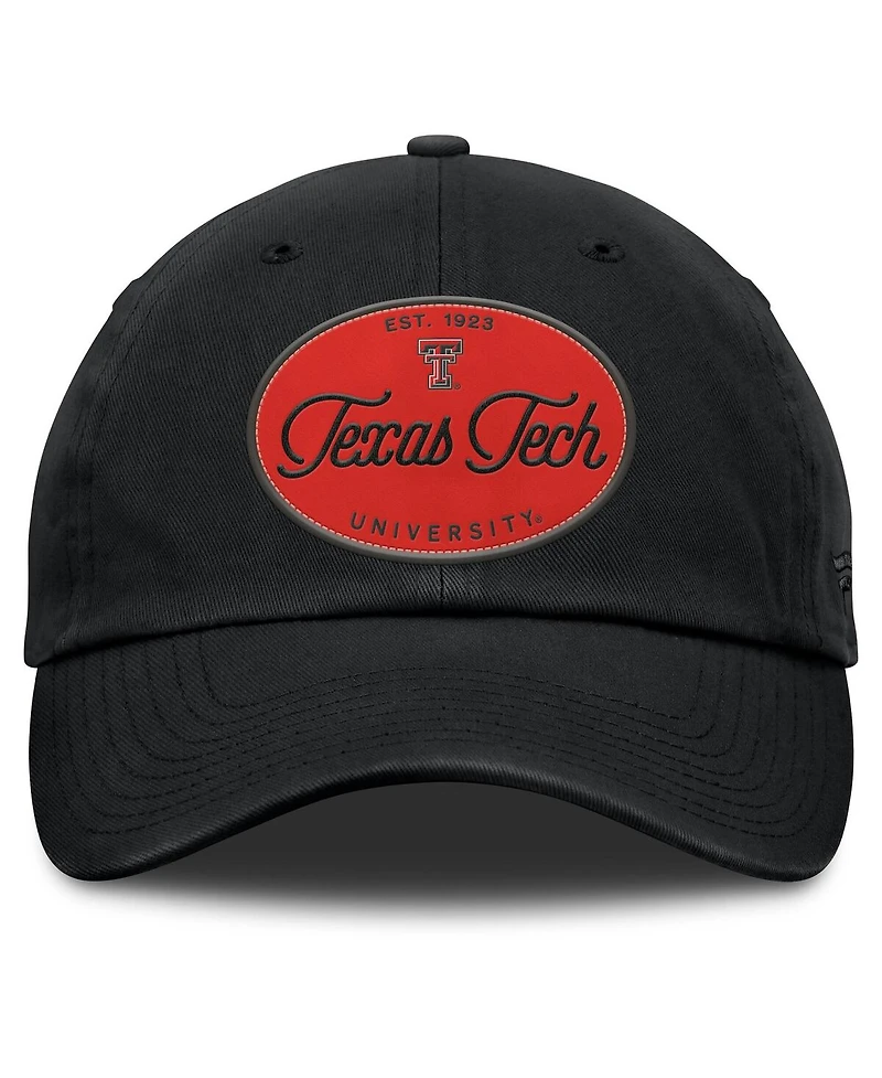 Fanatics Women's Black Texas Tech Red Raiders Candid Adjustable Hat