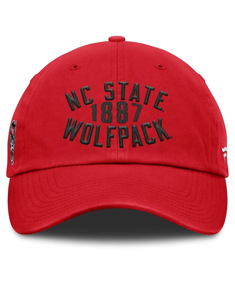 Fanatics Men's Red Nc State Wolfpack Archer Adjustable Hat