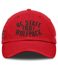 Fanatics Men's Red Nc State Wolfpack Archer Adjustable Hat