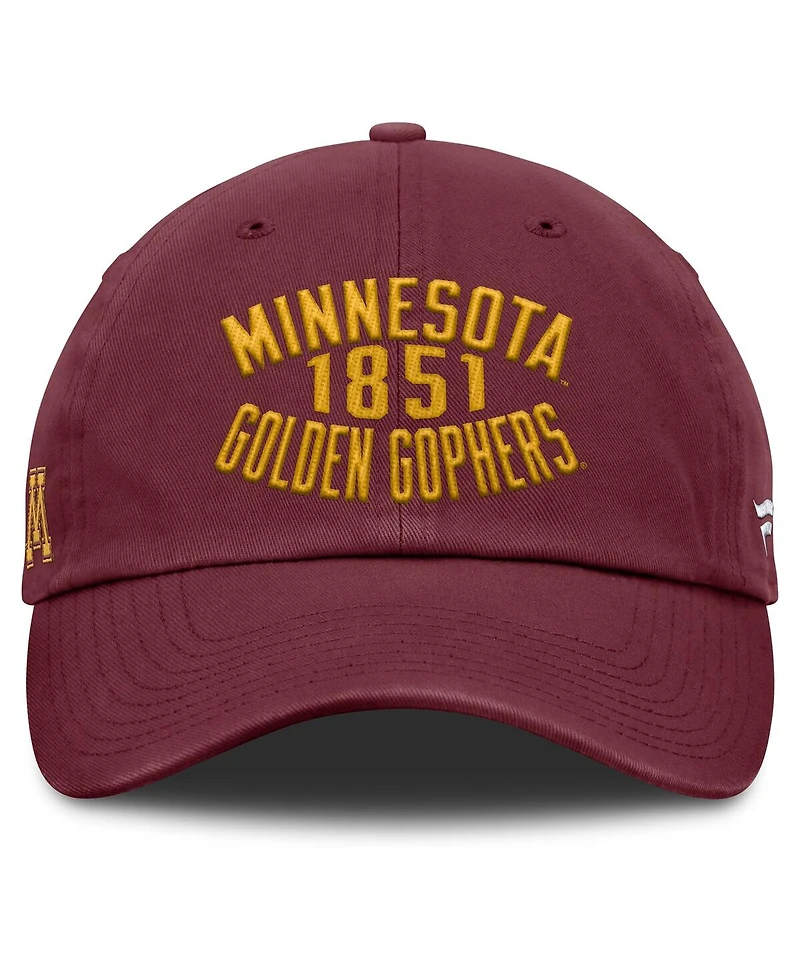 Fanatics Men's Maroon Minnesota Golden Gophers Archer Adjustable Hat