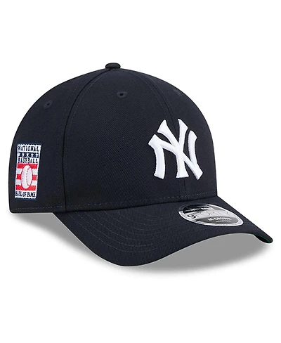 New Era Men's Navy New York Yankees Baseball Hall of Fame 9FORTY M-Crown Adjustable Hat