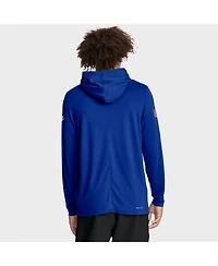 Nike Men's Royal Seattle Seahawks Alt Pack Pass Accuracy Performance Long Sleeve Hoodie T-Shirt