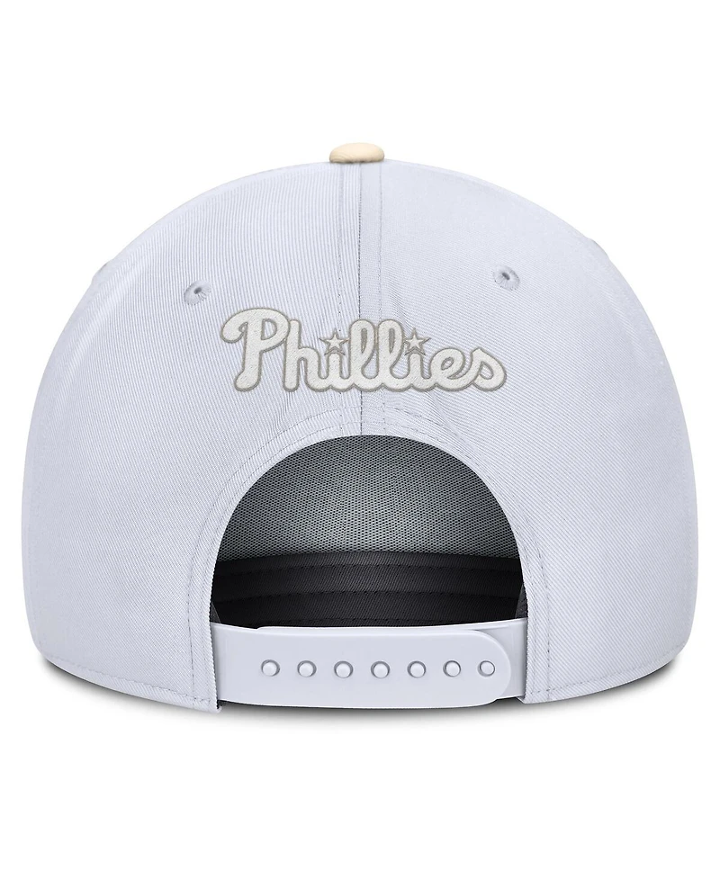 Nike Men's White/Cream Philadelphia Phillies Pro Performance Snapback Hat