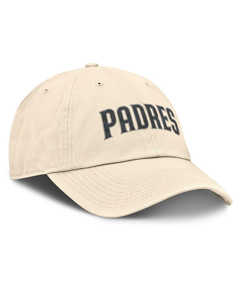 Nike Men's Natural San Diego Padres Camo Pack Club Adjustable Hat