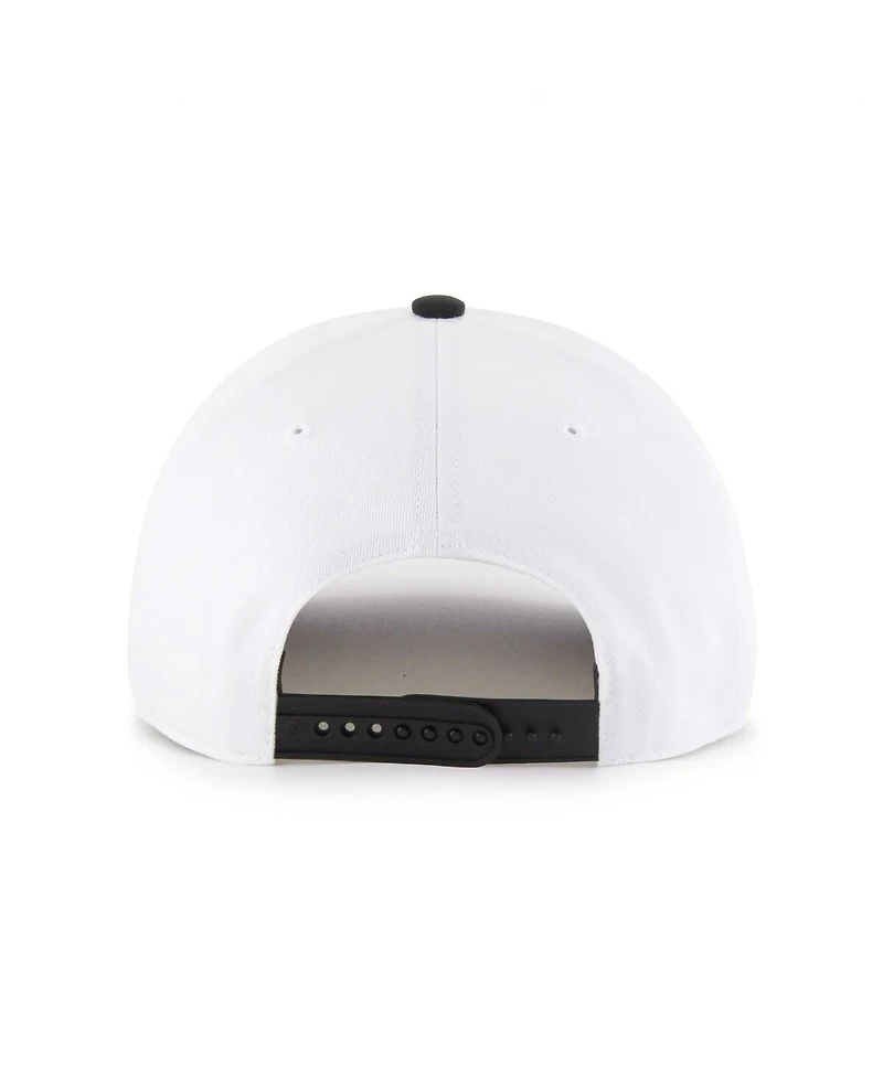'47 Brand Men's and Women's White/Black Golden State Valkyries Dom Wave Two-Tone Hitch Adjustable Hat