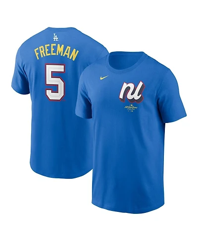 Nike Men's Freddie Freeman Royal National League 2025 All-Star Edition Name Number T-Shirt