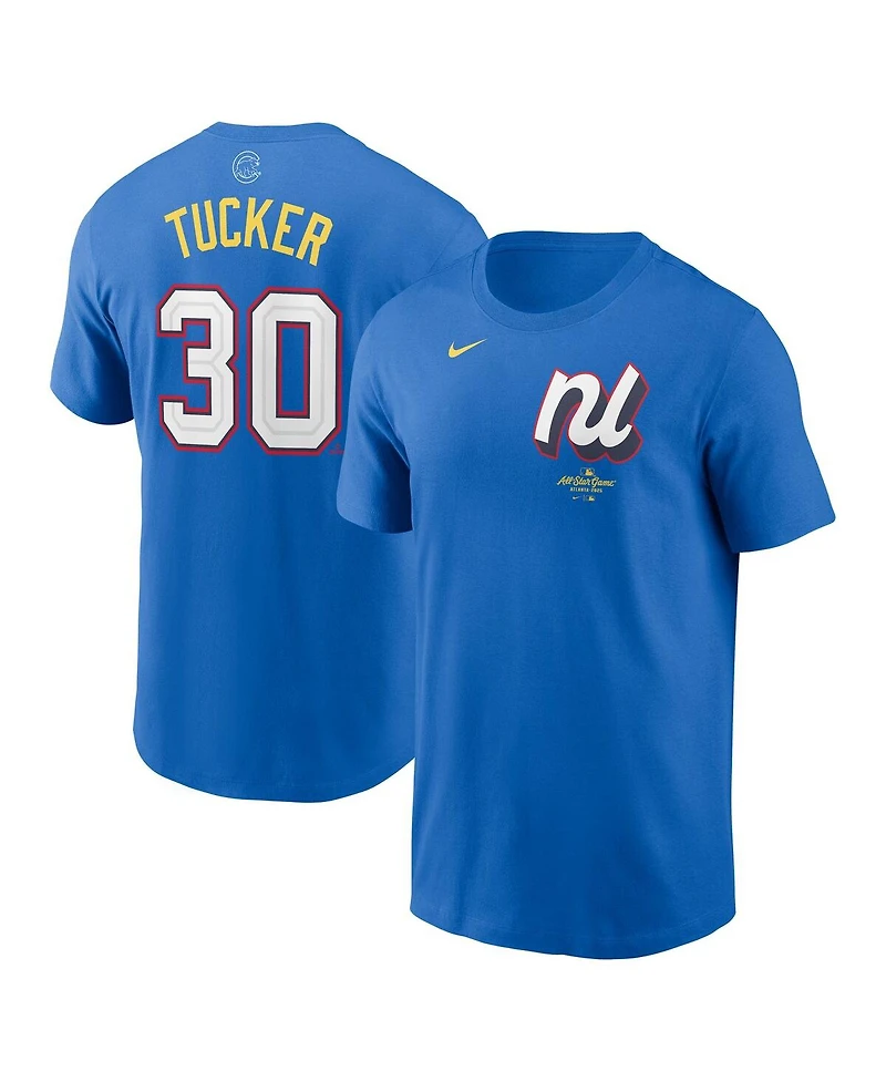 Nike Men's Kyle Tucker Royal National League 2025 All-Star Edition Name Number T-Shirt