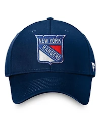 Fanatics Men's Navy New York Rangers Core Adjustable Hat