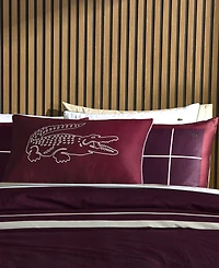 Lacoste Home Big Croc Decorative Pillow, 16" x 24"