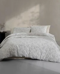 Calvin Klein Cascade Cotton Yarn Dyed Duvet Cover Set