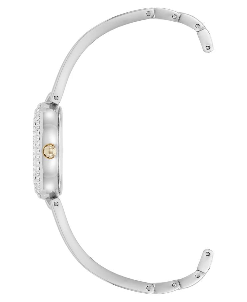Anne Klein Women's Quartz Two-Tone Metal Alloy Bracelet Watch Set, 18mm