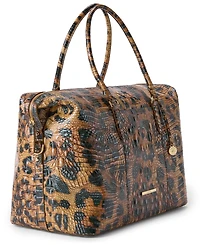 Brahmin Duxbury Weekender Melbourne Leather Extra-Large Travel Duffel Bag