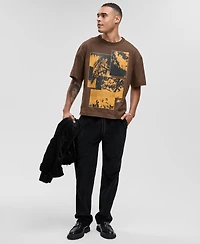 Mode of One Men's Relaxed-Fit Digital Photo Print T-Shirt, Macy's Exclusive