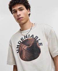 Mode of One Men's Relaxed-Fit Undeniable Basketball Graphic T-Shirt, Macy's Exclusive