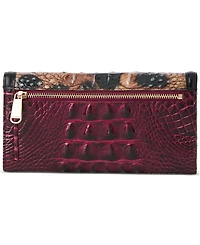 Brahmin Cordelia Cherry Lacquer Towers Wallet