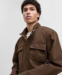 Mode of One Men's Relaxed-Fit Cargo Jacket, Macy's Exclusive