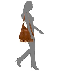 Patricia Nash Pienza Medium Leather Shoulder Bag