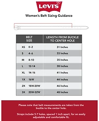 Levi's Western Studded Suede Casual Belt