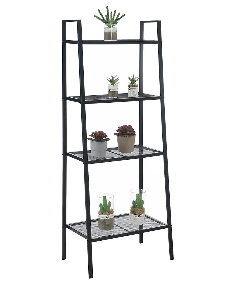 Convenience Concepts 58.25" Metal Designs2Go 4-Tier Plant Stand