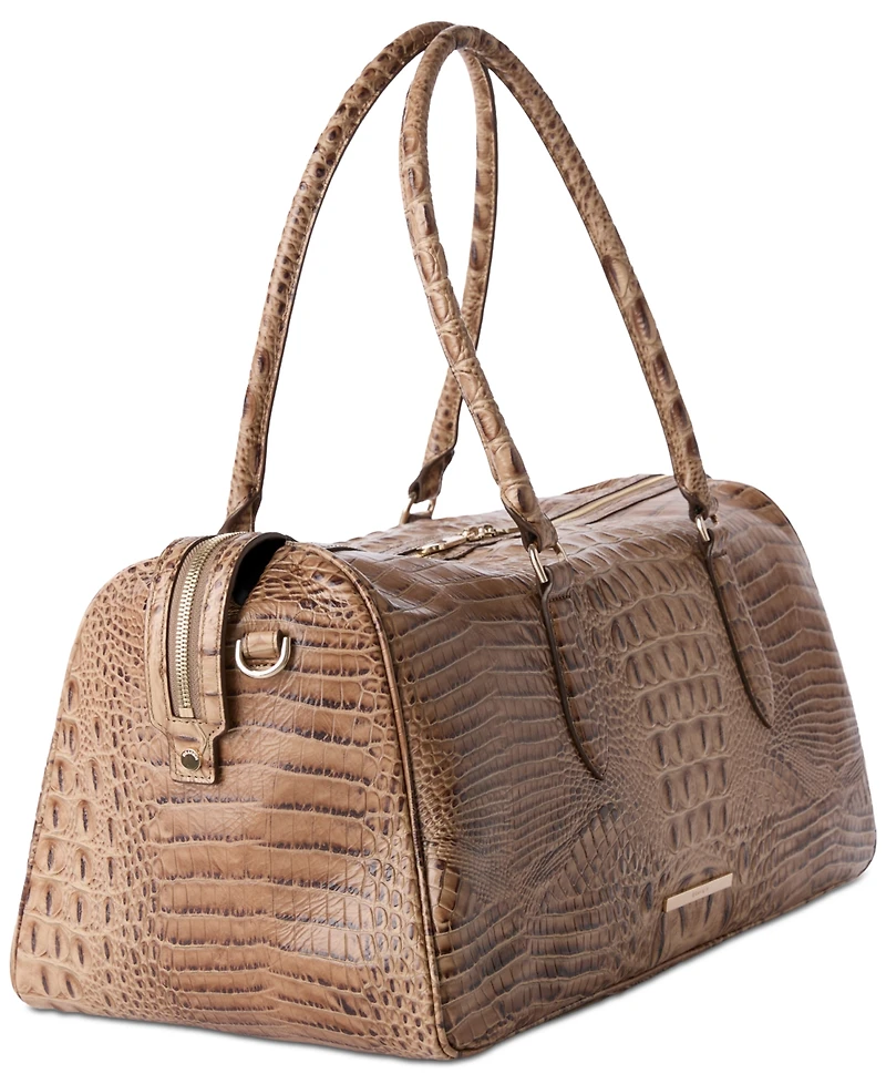 Brahmin Myla Extra Large Alden Road Leather Travel Bag