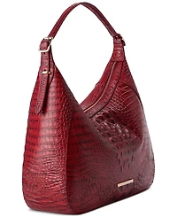 Brahmin Edie Large Alden Road Leather Shoulder Bag