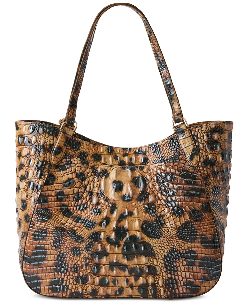 Brahmin Aliza Impression Melbourne Leather Tote