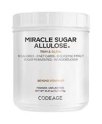 Codeage Miracle Sugar Allulose Powder All-purpose Zero Calorie Allulose Sweetener 3 Month Supply Rare Sugar Alternative 35.27 Oz
