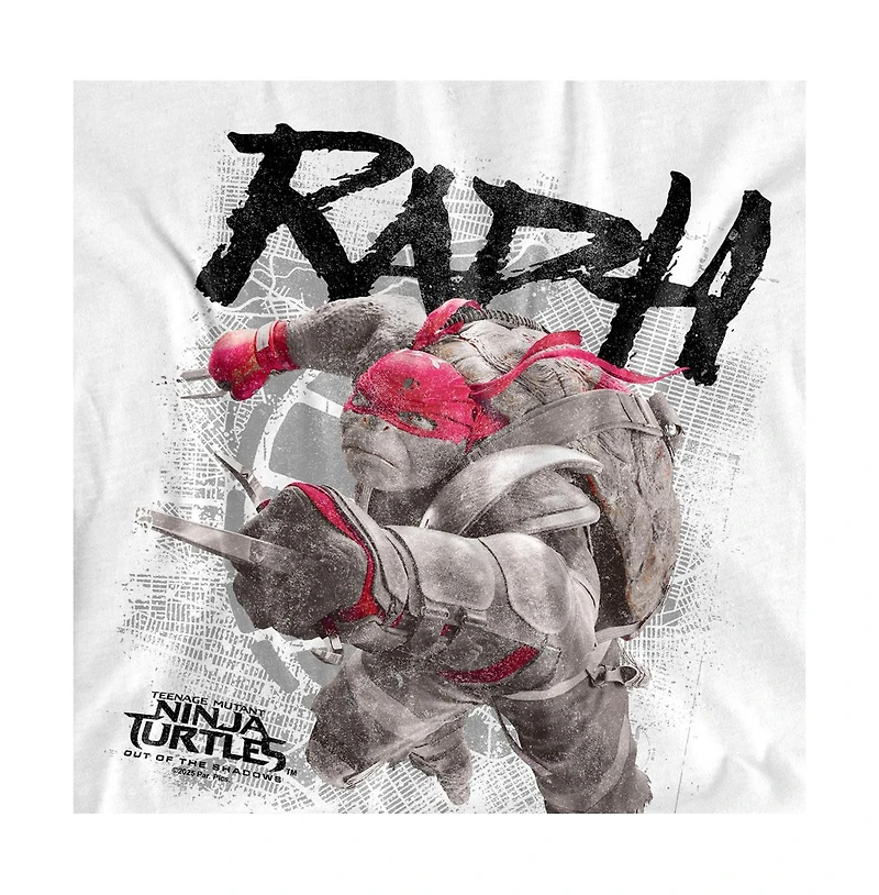Logovision Big & Tall Teenage Mutant Ninja Turtles Out Of The Shadows Raphael Jumping T-Shirt