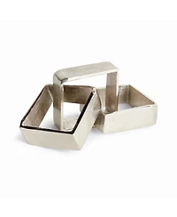 Napa Home & Garden Corbin Square Chain Sculpture - Silver