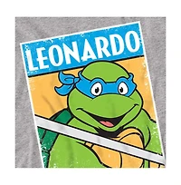 Logovision Big & Tall Tmnt Leo T-Shirt