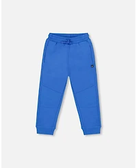 Deux par Boy Fleece Sweatpants Blue - Child