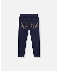 Deux par Baby Girl Blue Denim Jeggings