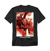 Logovision Big & Tall Dungeons Dragons Dragon Rider Fire Blast T-Shirt