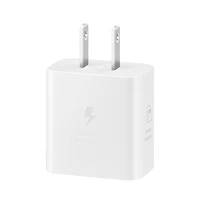 Samsung 25W Usb C Wall Charger and Cable-White